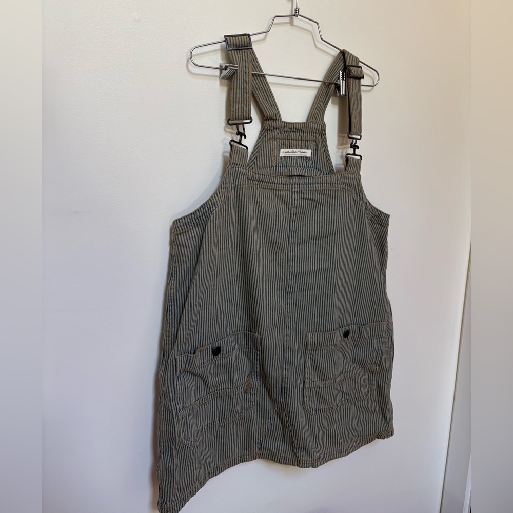 NWOT Free People We The Free Overall Smock Mini Railroad Top Size Medium - Picture 4 of 14